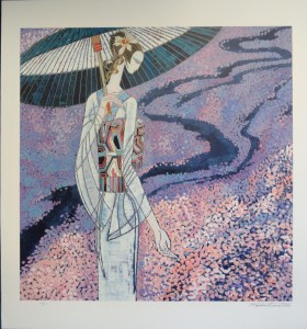 Cherry Blossoms by Ting Shao Kuang